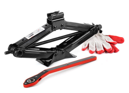 AMiO Cric a pantografo per auto 1,5T 1500 kg AMIO-02478 - Autoaccessori-Bebbox