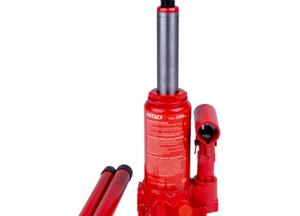 AMiO Cric idraulico a colonna 2T 2000 kg AMIO-01270 - Autoaccessori-Bebbox