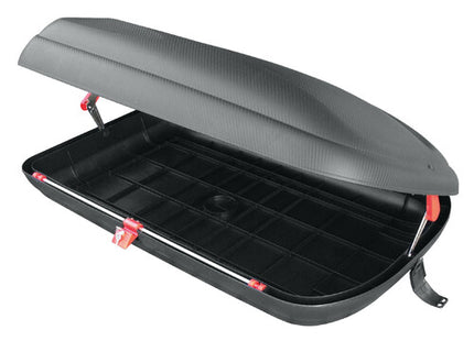 Box Tetto 320L Carbon Look – Nero - Autoaccessori-Bebbox