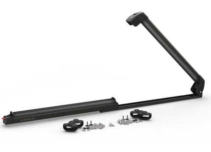 Coppia portasci scorrevoli da tetto Nordrive Pro-Slider EVO PS-60 Nero – 6 paia di sci o 4 snowboard