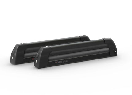 Coppia Portasci da tetto Nordrive Nordic-King EVO NK-40 Nero – 4 paia di sci o 2 snowboard