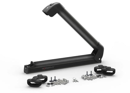 Coppia Portasci da tetto Nordrive Nordic-King EVO NK-40 Nero – 4 paia di sci o 2 snowboard