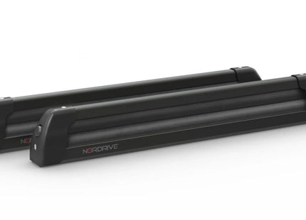 Coppia Portasci da tetto Nordrive Nordic-King EVO NK-60 Nero – 6 paia di sci o 4 snowboard