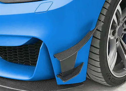 Canards carbon look 2 pezzi Simoni Racing