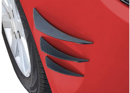 Alette adesive carbon look 6 pezzi Simoni Racing