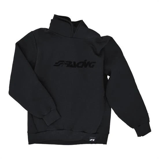 Felpa nera con cappuccio SRacing Simoni Racing