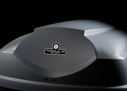 Box da tetto Modula Beluga Easy 460L grigio - Autoaccessori-Bebbox