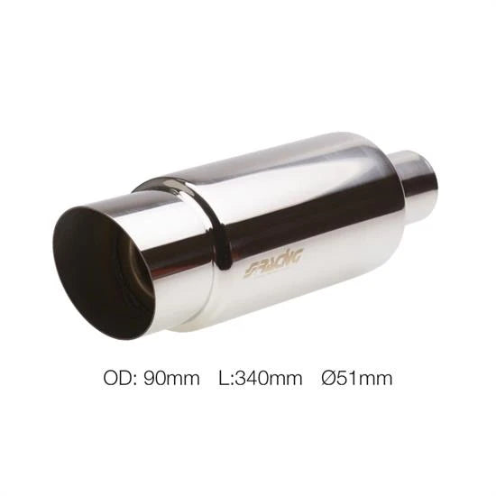 Marmitta ESR086 inox 51 mm Simoni Racing