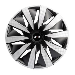Borchie Simoni Racing LAZIO CARBON SILVER 14" - Autoaccessori-Bebbox