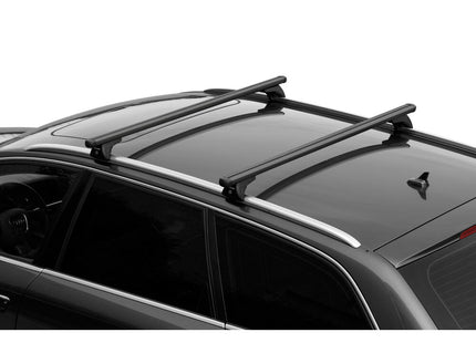 Nordrive Helio Black In-Rail – Set Completo Barre Portatutto in Alluminio - Autoaccessori-Bebbox