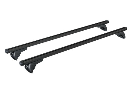 Nordrive Helio Black In-Rail – Set Completo Barre Portatutto in Alluminio - Autoaccessori-Bebbox