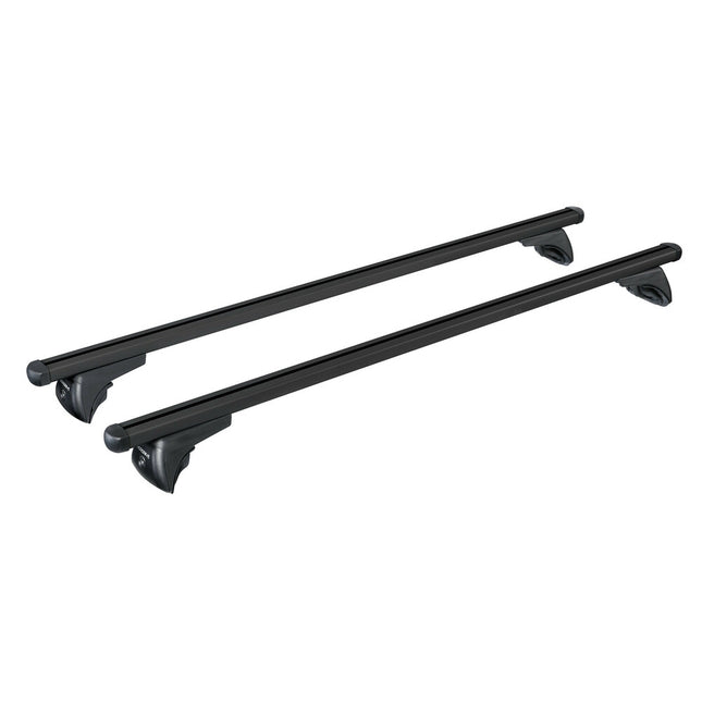 Nordrive Helio Black In-Rail – Set Completo Barre Portatutto in Alluminio - Autoaccessori-Bebbox