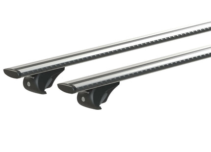 Nordrive Silenzio Rail – Set Completo Barre Portatutto in Alluminio - Autoaccessori-Bebbox