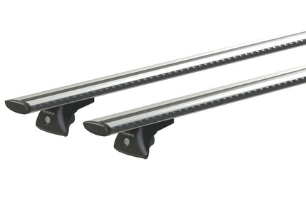 Nordrive Silenzio In-Rail – Set Completo Barre Portatutto in Alluminio - Autoaccessori-Bebbox