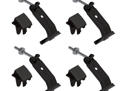 Nordrive Kit Fit – Kit Completo Montaggio Barre Snap e Silenzio CX | Profilo Integrato - Autoaccessori-Bebbox