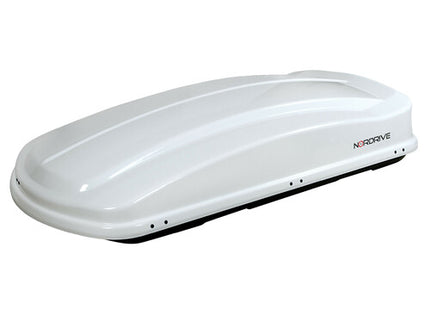 Nordrive Box 430 – Box da Tetto | Bianco Lucido - Autoaccessori-Bebbox