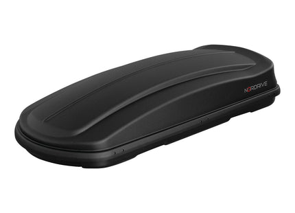 Nordrive Box 530 – Box da Tetto | Nero Goffrato - Autoaccessori-Bebbox