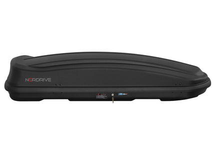 Nordrive Box 530 – Box da Tetto | Nero Goffrato - Autoaccessori-Bebbox