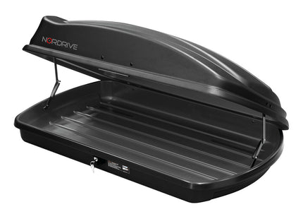 Nordrive Box 333 – Box da Tetto | Nero Goffrato - Autoaccessori-Bebbox