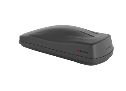 Nordrive Box 400 – Box da Tetto | Nero Goffrato - Autoaccessori-Bebbox