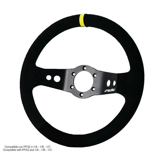 Volante Rally 320 mm camoscio Simoni Racing