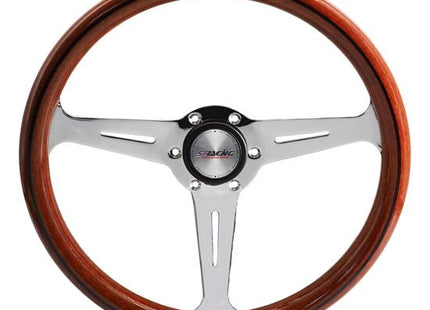 Volante Resia 350 mm effetto legno Simoni Racing