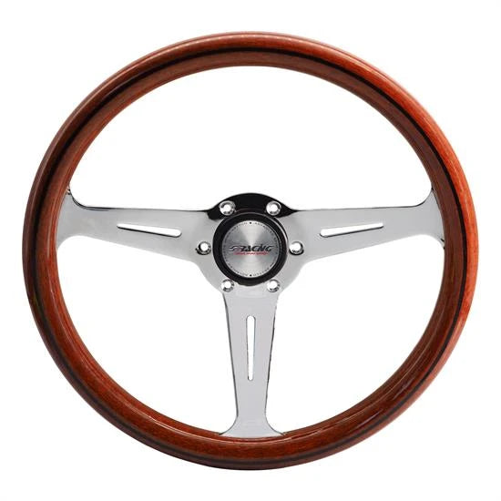 Volante Resia 350 mm effetto legno Simoni Racing