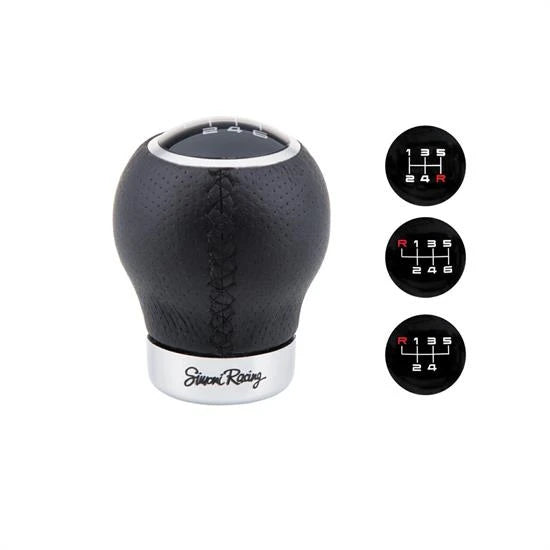 Pomello Rev ecopelle nera Simoni Racing