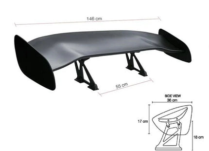 Spoiler baule Giove ala singola Simoni Racing