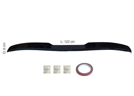Spoiler adesivo Mod.1 nero 122 cm Simoni Racing