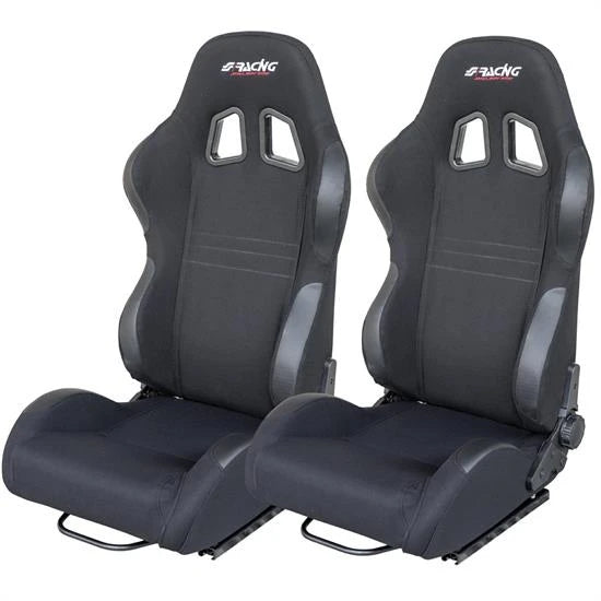 Coppia sedili Jenson neri Simoni Racing