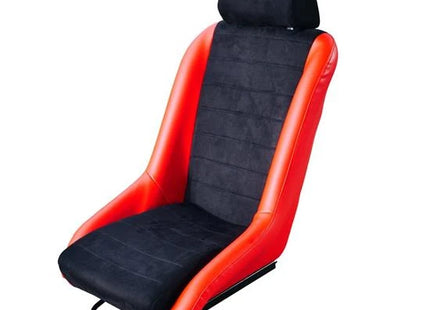 Sedile Vintage nero rosso Simoni Racing