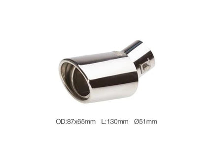 Terminale TRX/30 ovale DTM 51 mm Simoni Racing