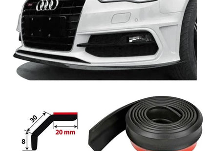 Lip splitter adesivo nero Simoni Racing