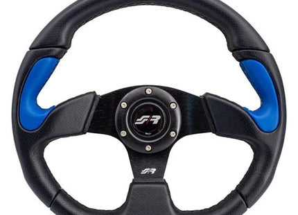 Volante X2 Poly 330 mm nero blu Simoni Racing