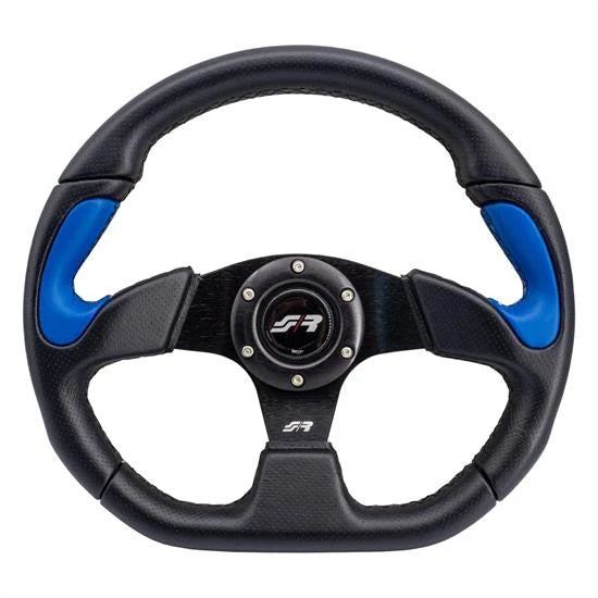Volante X2 Poly 330 mm nero blu Simoni Racing
