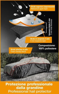 COPRIAUTO ANTIGRANDINE  MISURA SUV M