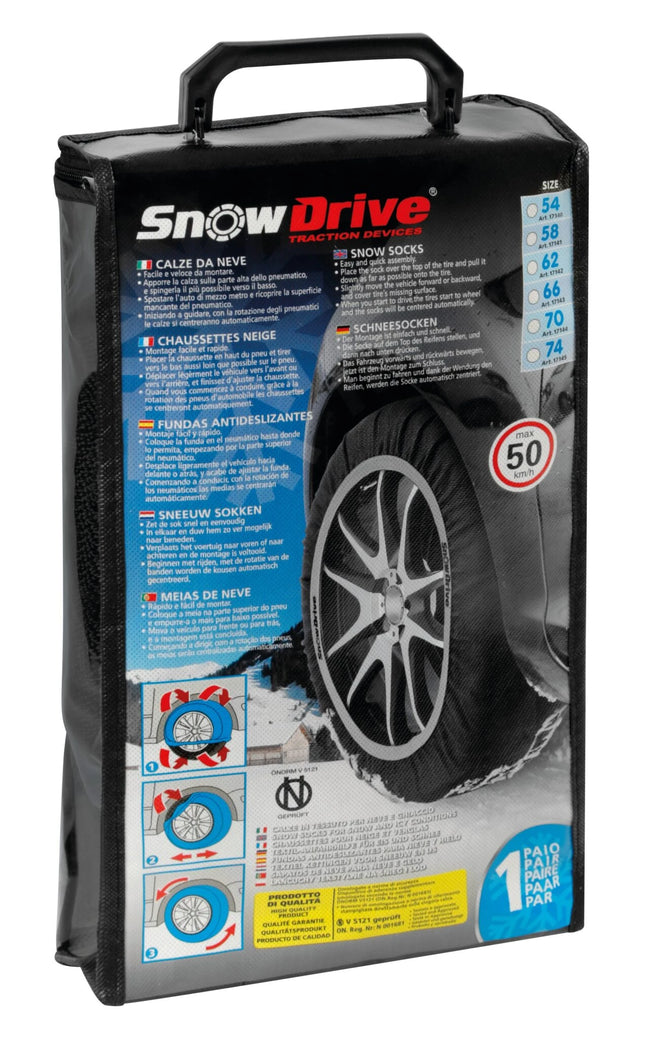 Calze da neve in tessuto SnowDrive Performance SD70