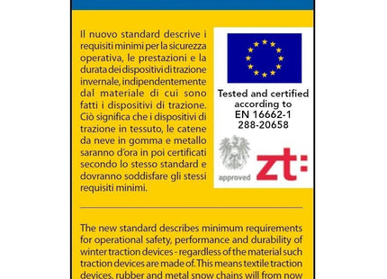 Calze da neve in tessuto SnowDrive Performance SD58