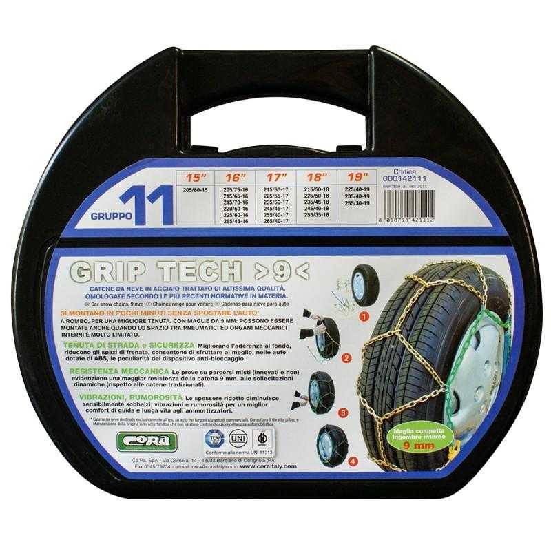 Catene Da Neve POWER GRIP 9mm | Montaggio Facile Con Tensore | Omologate TÜV E GS - Foto 3